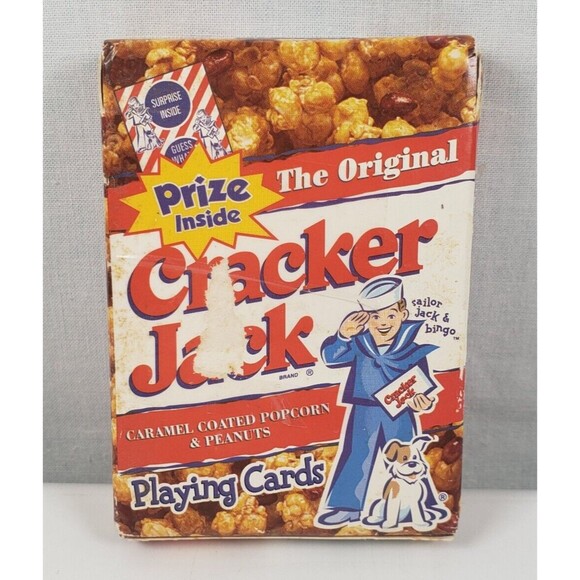 Cracker Jack Hoyle Frito Lay Playing Card Deck 6908 New Sealed - Picture 1 of 9